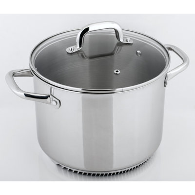 Rapid Boil Stainless Steel 2.5 Pot FreshAir Stainless Steel 2.5 Qt